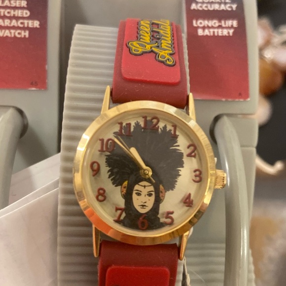 Vintage Star Wars Episode 1 Queen Amidala red collectors watch NIB - Picture 10 of 10